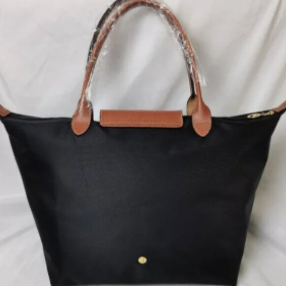 Longchamp Le Pliage Nylon Large Shoulder Bag Tote Travel Bag - Picture 4 of 7